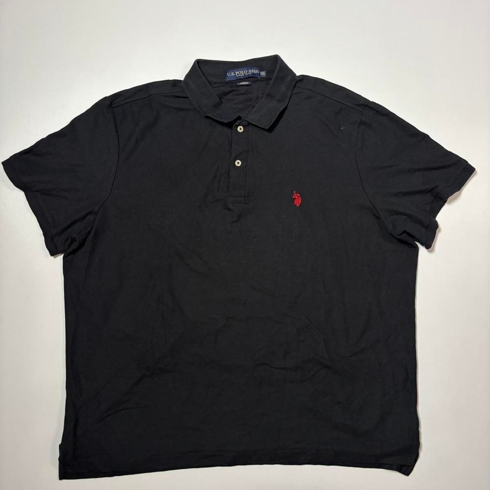 U.S. Polo Assn. Black Polo Shirt - Size 2XL